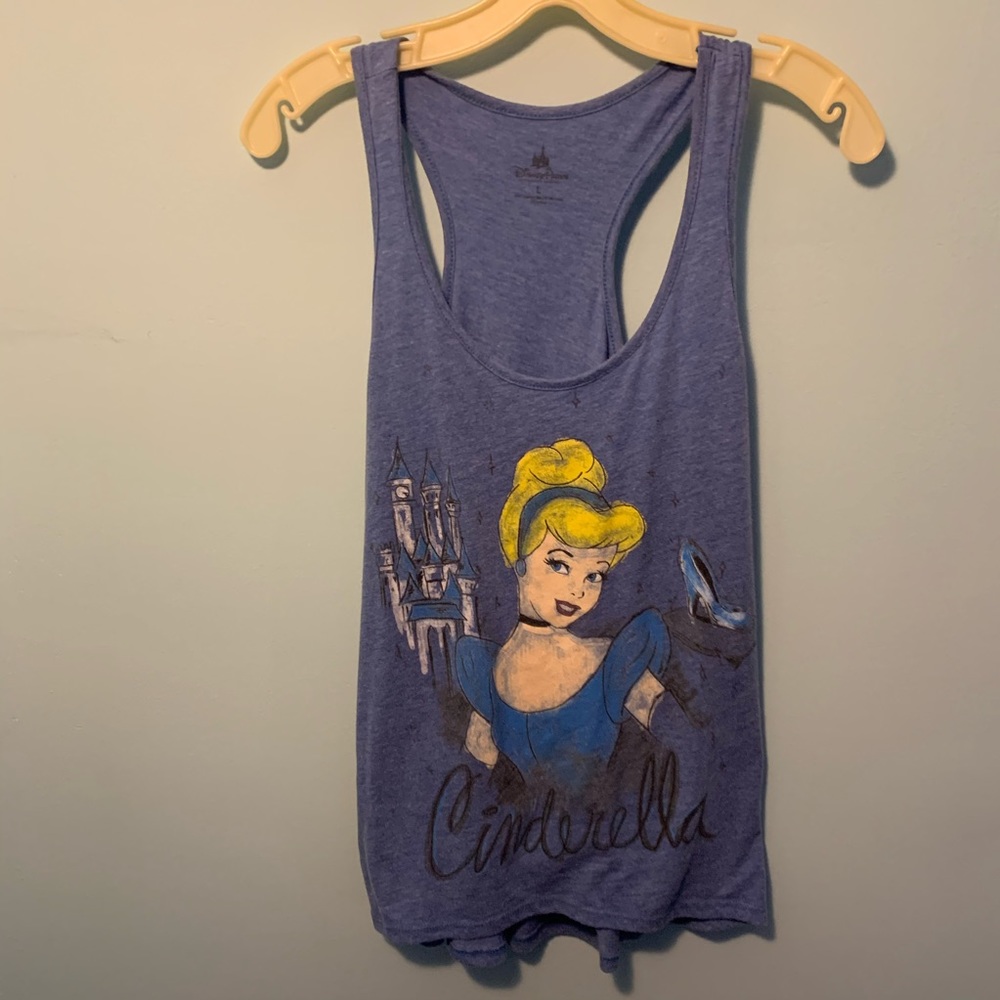 Disney Parks Cinderella Racer Back Tank Top
